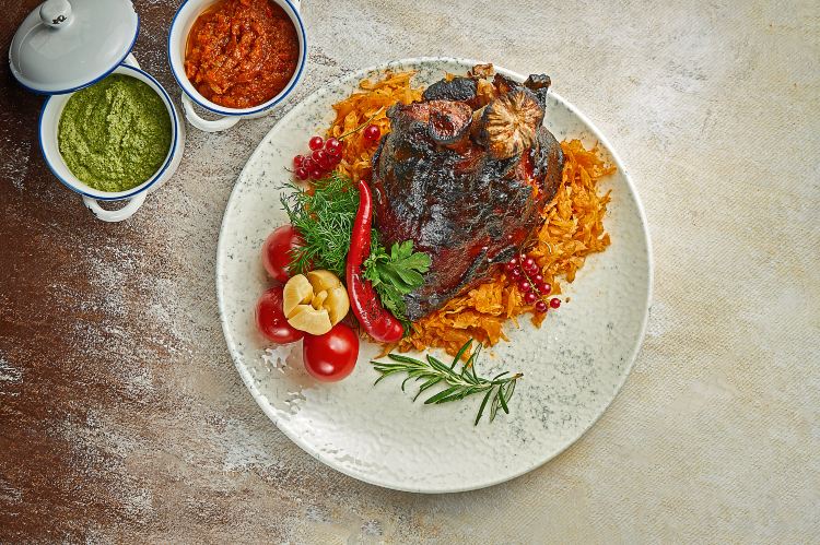 Czech Roast Pork Knuckle