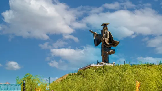 青銅峽黃河大峽谷旅遊區-大禹文化園