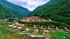 宕昌游记图片] 官鹅沟野奢帐篷度假圣地