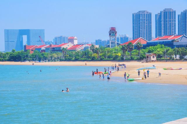 五缘湾沙滩旅行图片 1
