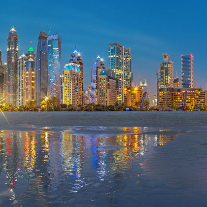 阿联酋迪拜乐高水上乐园+迪拜码头+迪拜运河+迪拜海豚馆一日游