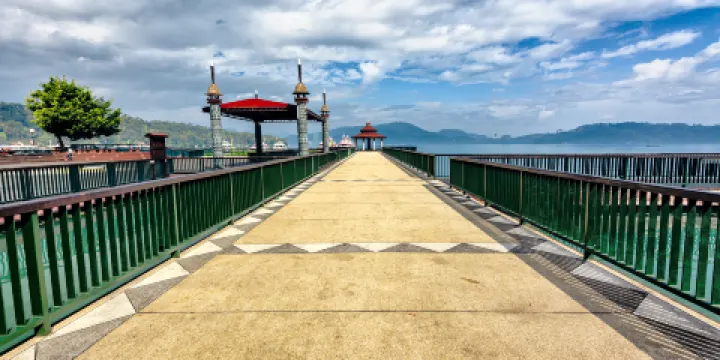 伊達邵碼頭平台