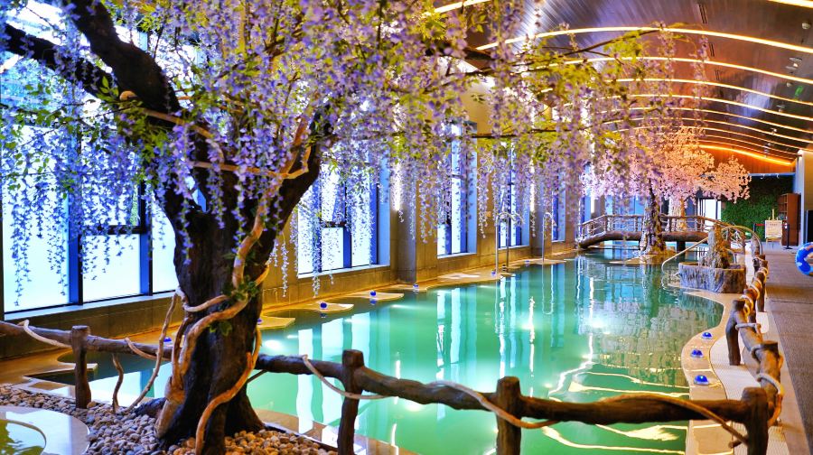 长白山聚龙火山温泉