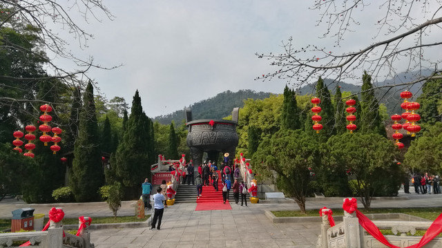 广东肇庆鼎湖山宝鼎园游记