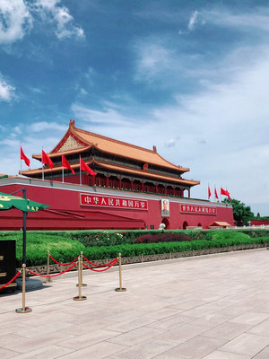 北京天安门广场前门大街游记