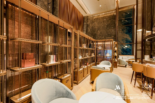 国家会展中心天津万豪酒店·The Lounge大堂酒廊