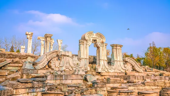 西洋樓遺址景區-大水法