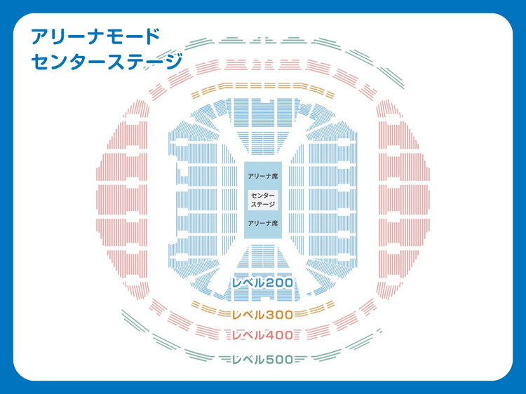 日本埼玉市 · i-dle* first Japan tour | 座位圖
