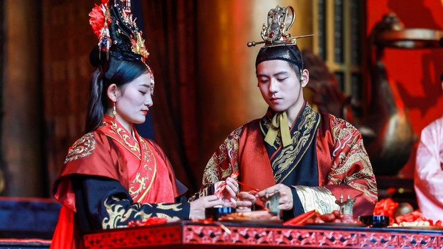太湖绝佳处,梦回三国城,观汉服婚礼
