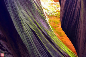 甘泉游记图文-陕北甘泉游：七彩梦幻的雨岔大峡谷