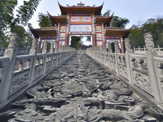 蜀南竹海-龙吟寺