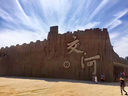 吐鲁番交河故城,神奇完美的废墟