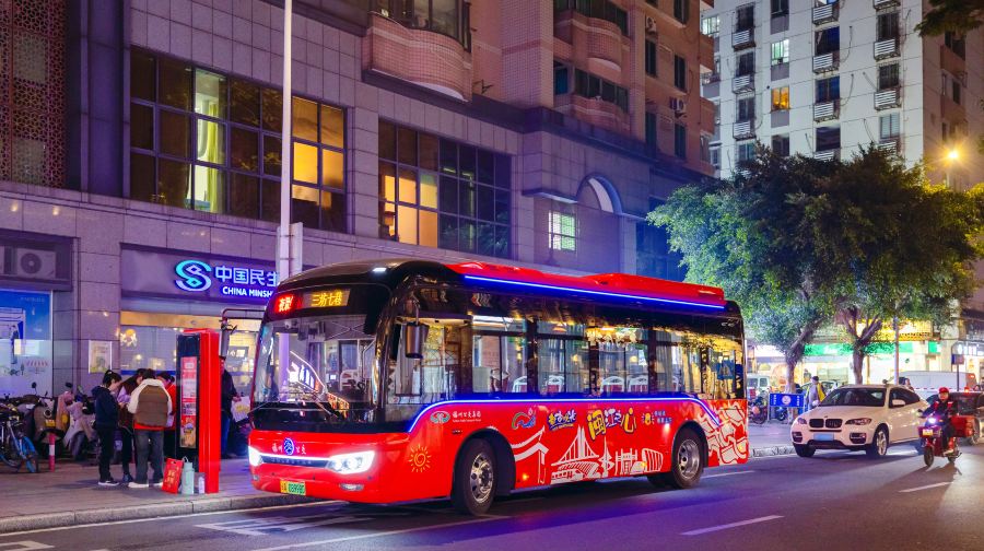 闽江之心观光巴士