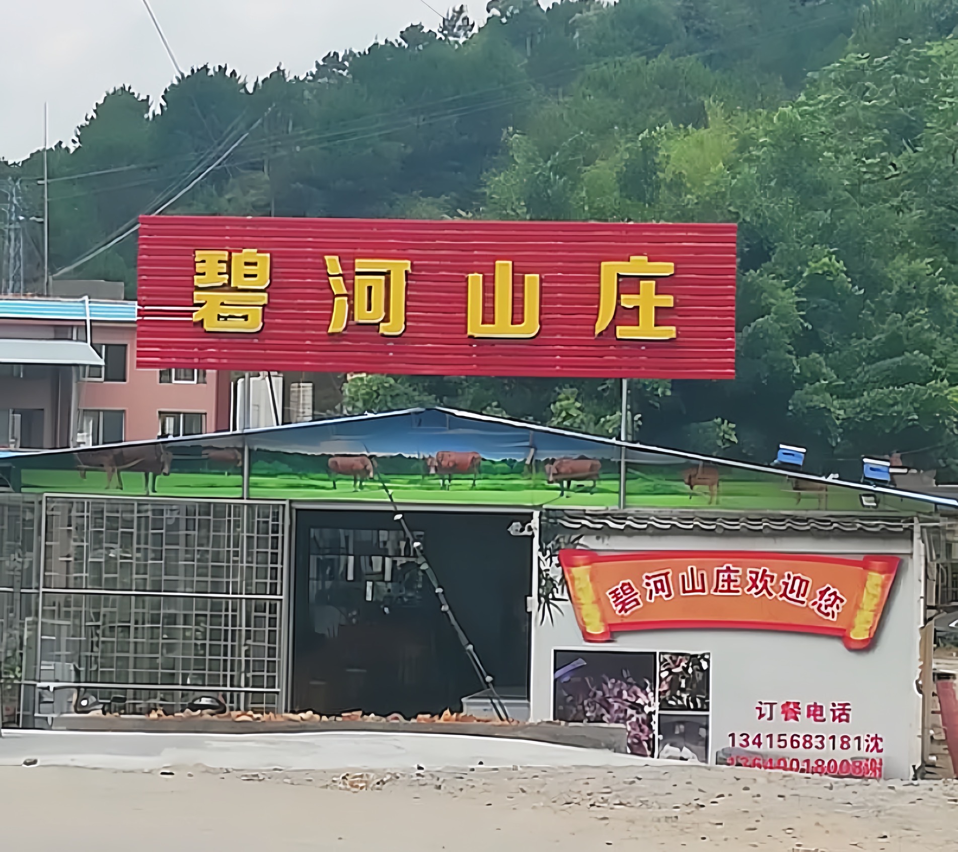 碧河山庄餐厅图片