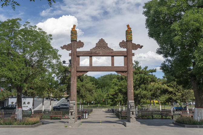 出京一直向西走，去大同訪古納涼之二：善化寺。