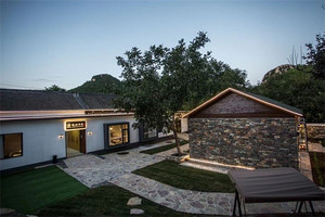 渔阳镇游记图文-天津蓟县西井峪随遇而安民宿，视野感大落窗，观景同时还能品饕餮美味