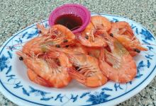 鸭角活海产美食图片