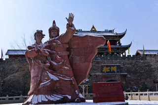 冬游松潘,我在雪白王国中寻找不一样的冬日色彩