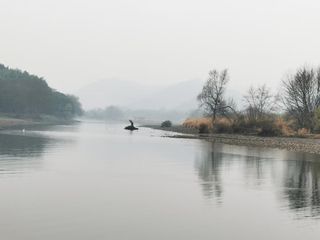 丽水古堰画乡,山水朦胧醉瓯江，烟雨满屏锁画乡