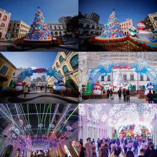 澳门冬日攻略！幻彩耀江八大区域打卡点合集！