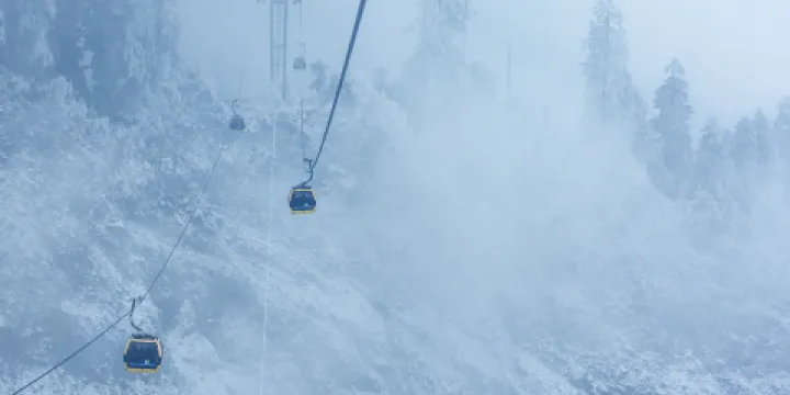 海螺溝冰川索道