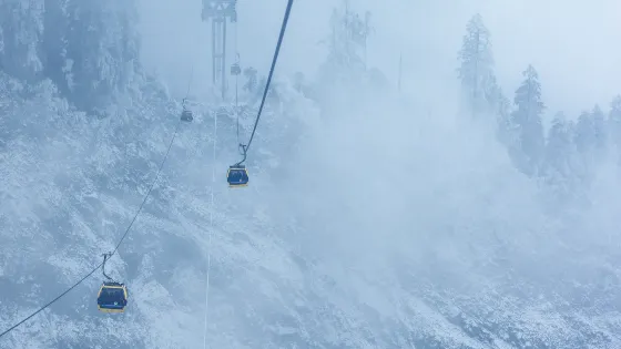 海螺溝冰川索道