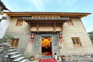 丽水四都寨头-超有年代感的原始复古土墙民宿-有童年的味道