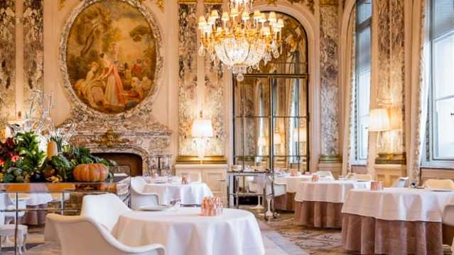 RESTAURANT LE MEURICE ALAIN DUCASSE