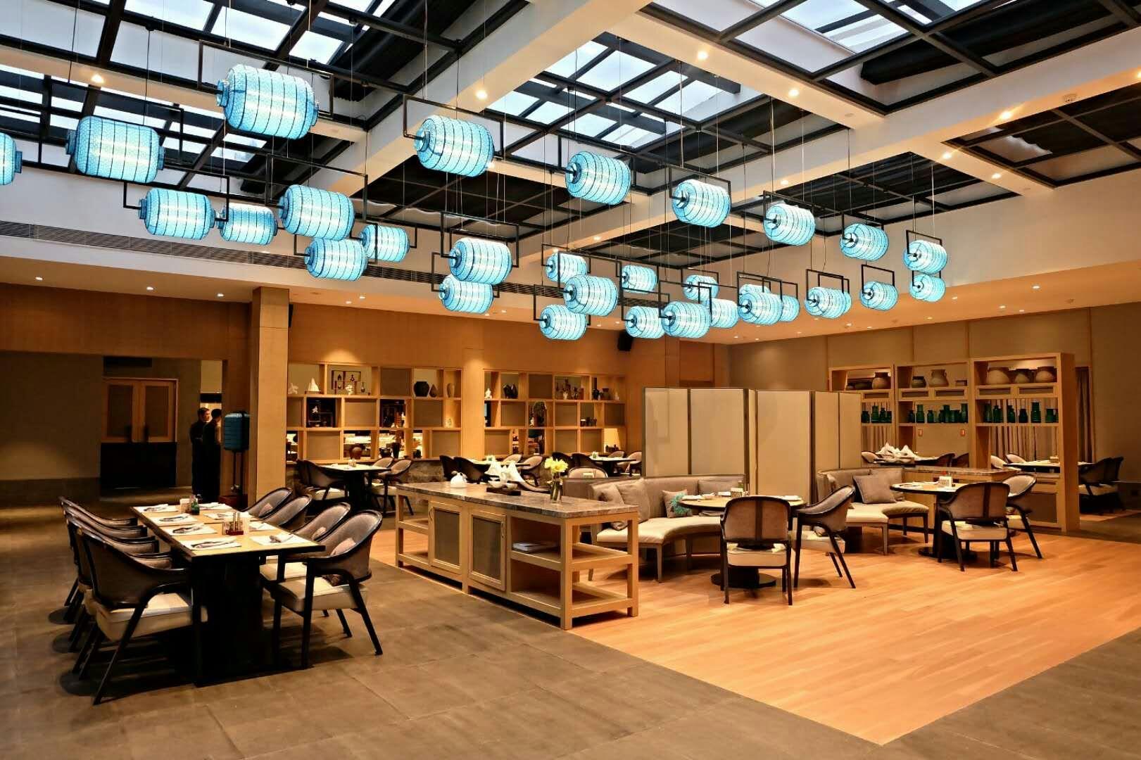 庐境天台度假酒店·双塔荟餐厅+素食餐厅图片