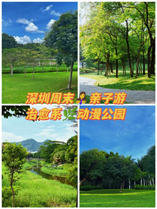 深圳北站地区游记图文-深圳周末亲子出游超治愈的动漫公园