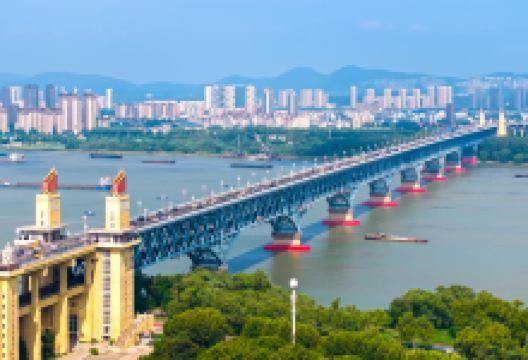 南京长江大桥景点图片