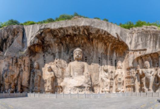 龙门石窟景点图片