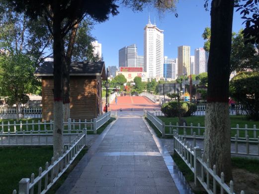 黄河路小游园
