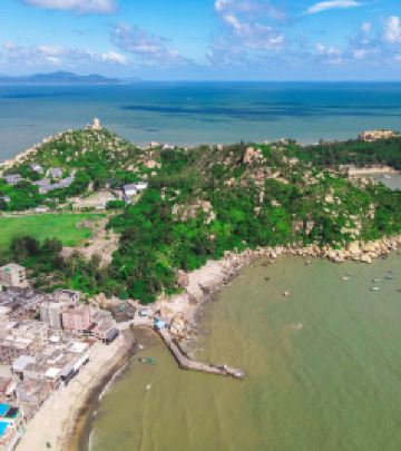 那琴半岛地质海洋公园游记图文-台山夏日海边赶海游-尾角湾、浪琴湾