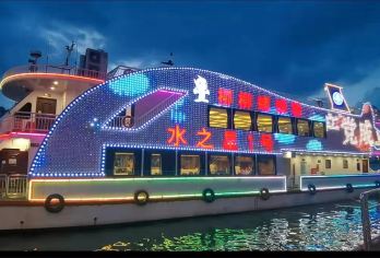 广西柳州水之星游船(东堤码头)夜游【19：30/20：30】【[团建优选]团队家庭出游优选，周末周边游的优选】
