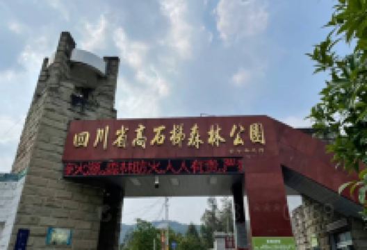 四川省高石梯森林公园景点图片