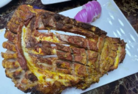 小白餐饮香来手抓羊肉美食烧烤城美食图片