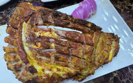 小白餐饮香来手抓羊肉美食烧烤城