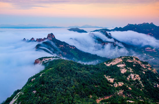 雨中游“江北小黄山”-烟台天崮山