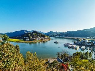 登五福山，俯瞰凤凰岛，见证深渡诗意而安静的黄昏与清晨