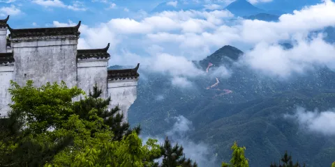 上饒鉛山葛仙山風景區-葛仙山葛仙祠