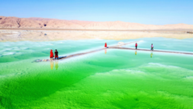 海西游记图片] 2020年秋租车自驾甘、青大环线（五）：茫崖（艾肯泉 翡翠湖）