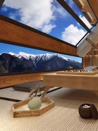 宿在云端，推窗即见雪山，阿坝州这家民宿绝了！