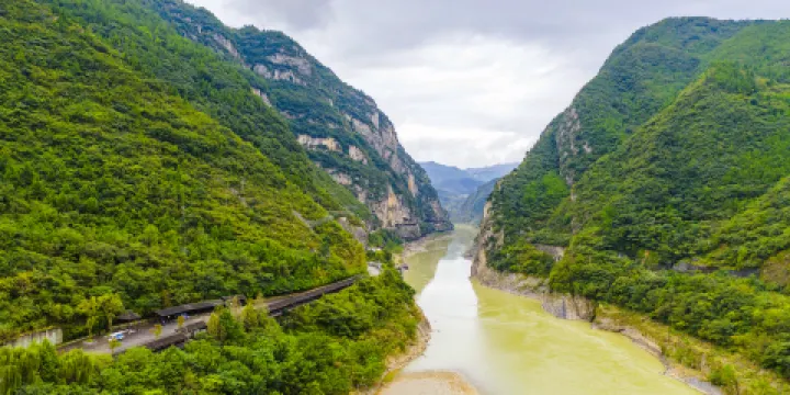 明月峽古棧道遺址
