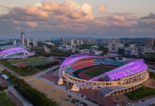 烟台体育公园景点图片