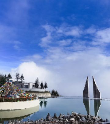 四姑娘山镇游记图文-四姑娘山的悬崖酒店，你一定要去呀!