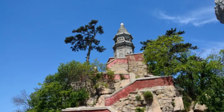 盤山風景名勝區-掛月峯