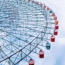 天保山摩天轮-大阪-vivienvivien