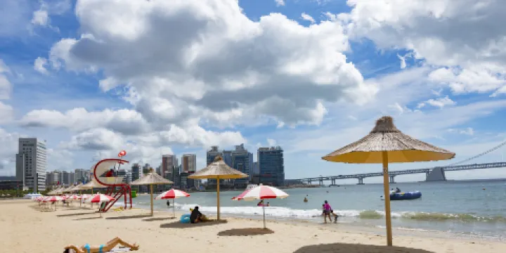 釜山廣安裏海水浴場