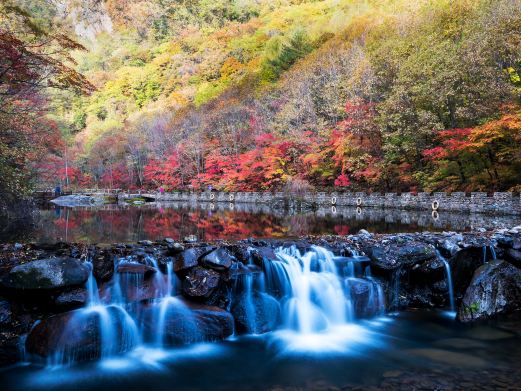 本溪湖景区国家地质公园